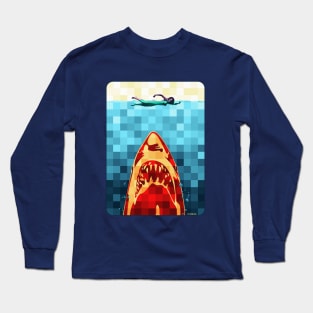 Carcharodon Carcharias (Jaws) Long Sleeve T-Shirt